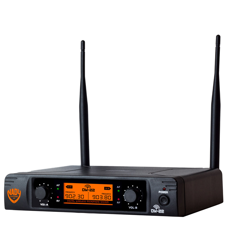 Nady DW-22 Dual Digital Wireless Lapel Microphone System