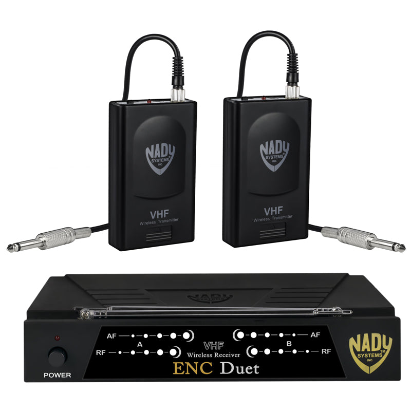 Nady ENC DUET Wireless Dual Channel Instrument / Guitar System