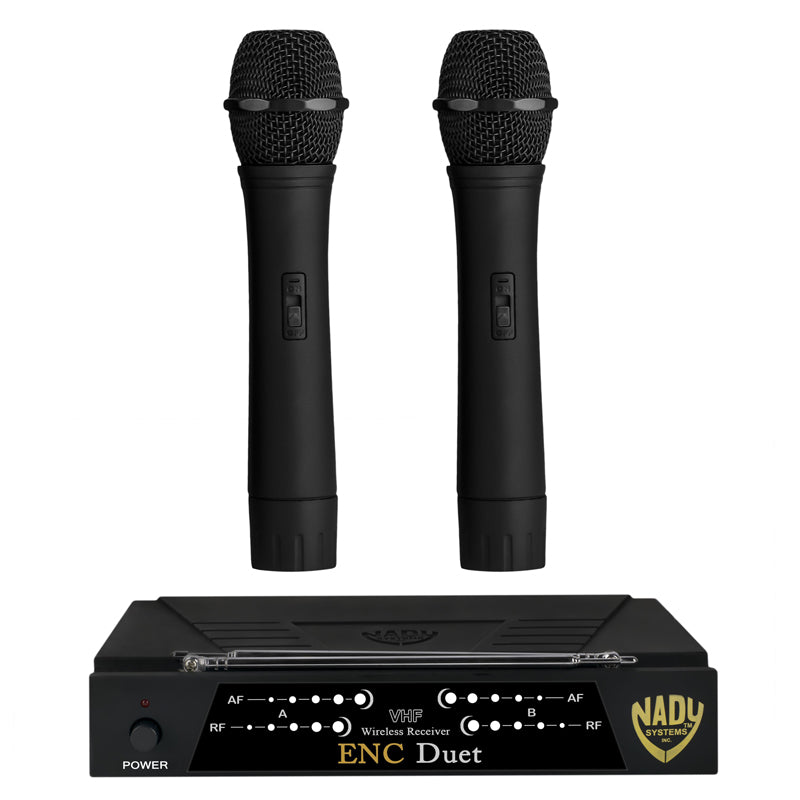 Nady ENC DUET Wireless Dual Channel Handheld Microphone System