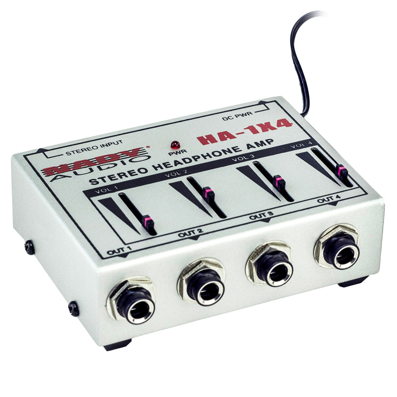 Nady HA-1X4 Four Channel Stereo Headphone Monitor Amp