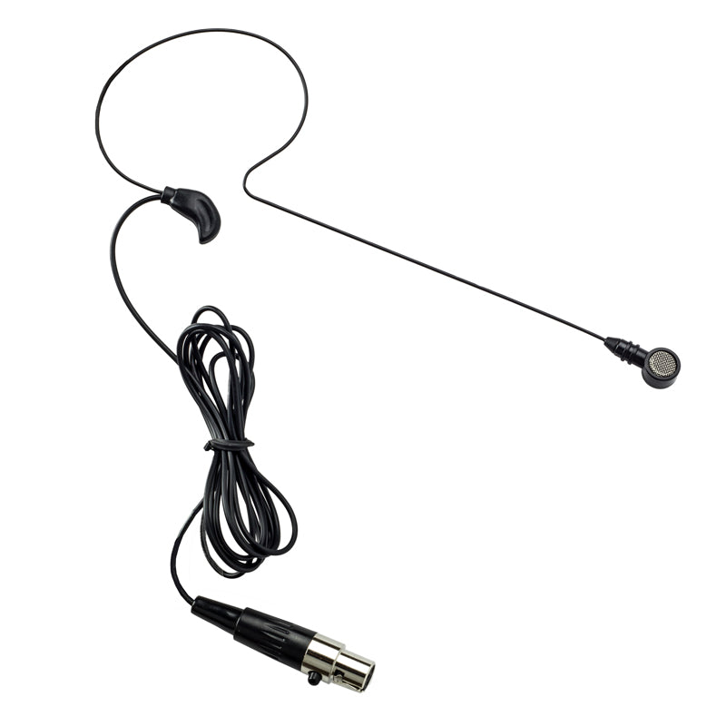 Nady HM-45 Uni-directional Headworn Condenser Microphone - Mini-XLR Black