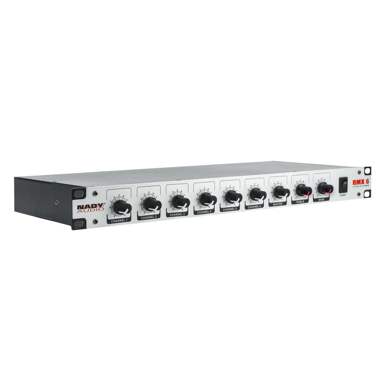Nady RMX-6  Six-Channel Rack Mounted Audio Mixer