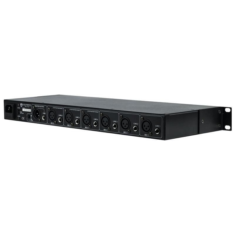 Nady RMX-6  Six-Channel Rack Mounted Audio Mixer