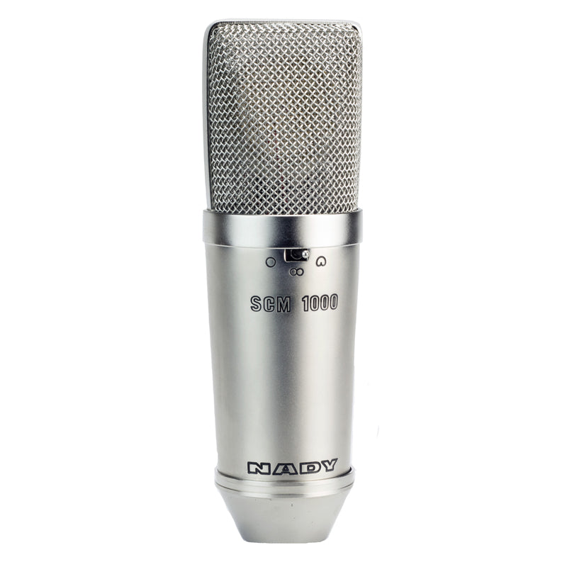 Nady SCM-1000 Studio Condenser Microphone with 3 Polar Patterns