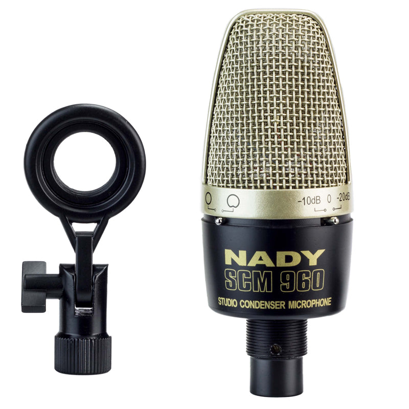 Nady SCM-960 Studio Condenser Microphone with Selectable Pickup Pattern