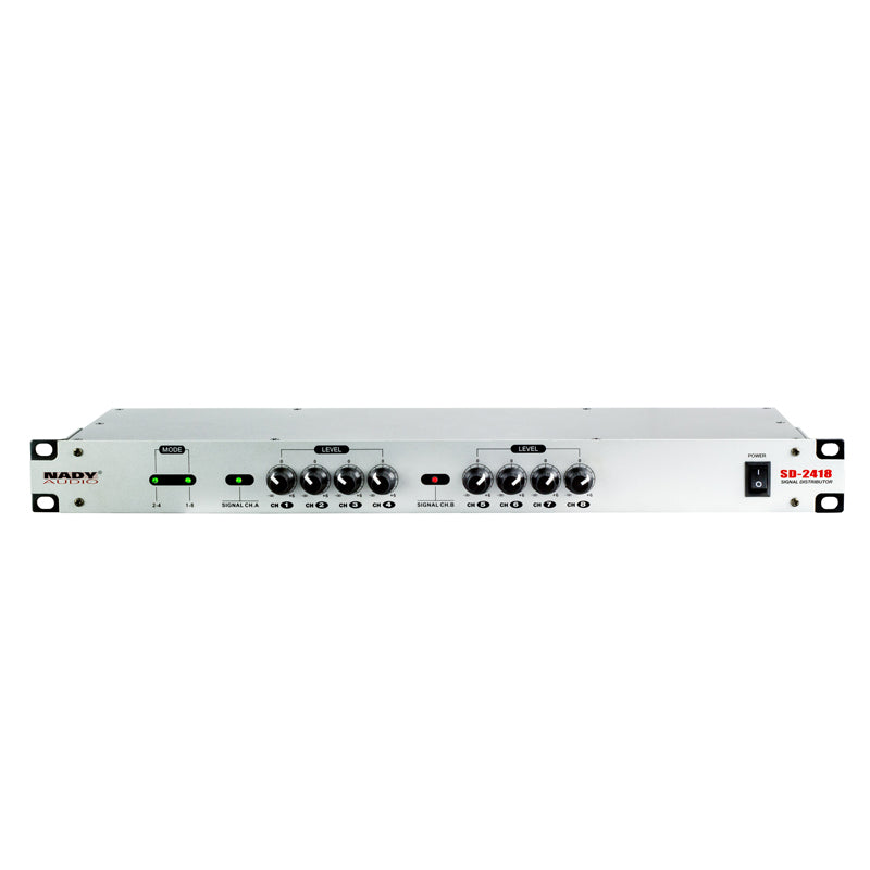Nady SD-2418 Stereo Audio Signal Splitter Distributor