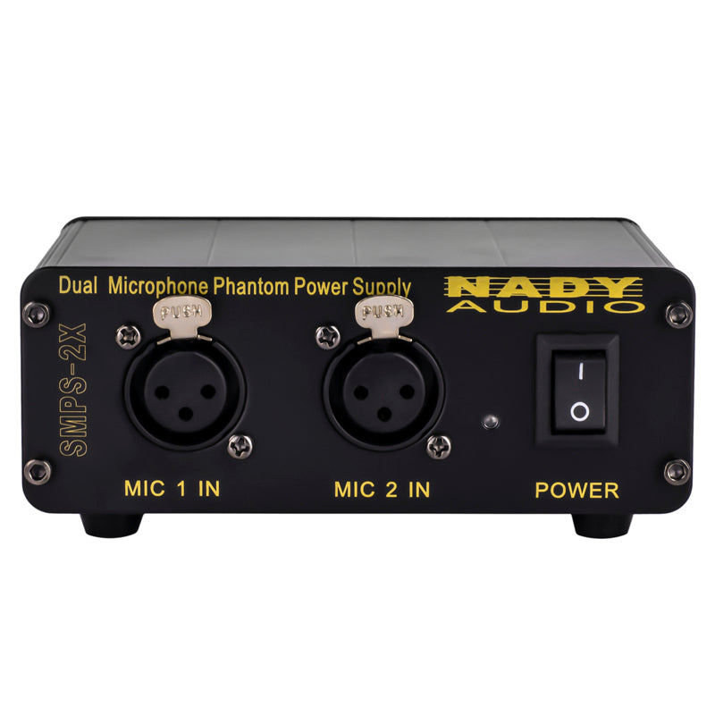 Nady SMPS-2X Dual Microphone Phantom Power Supply