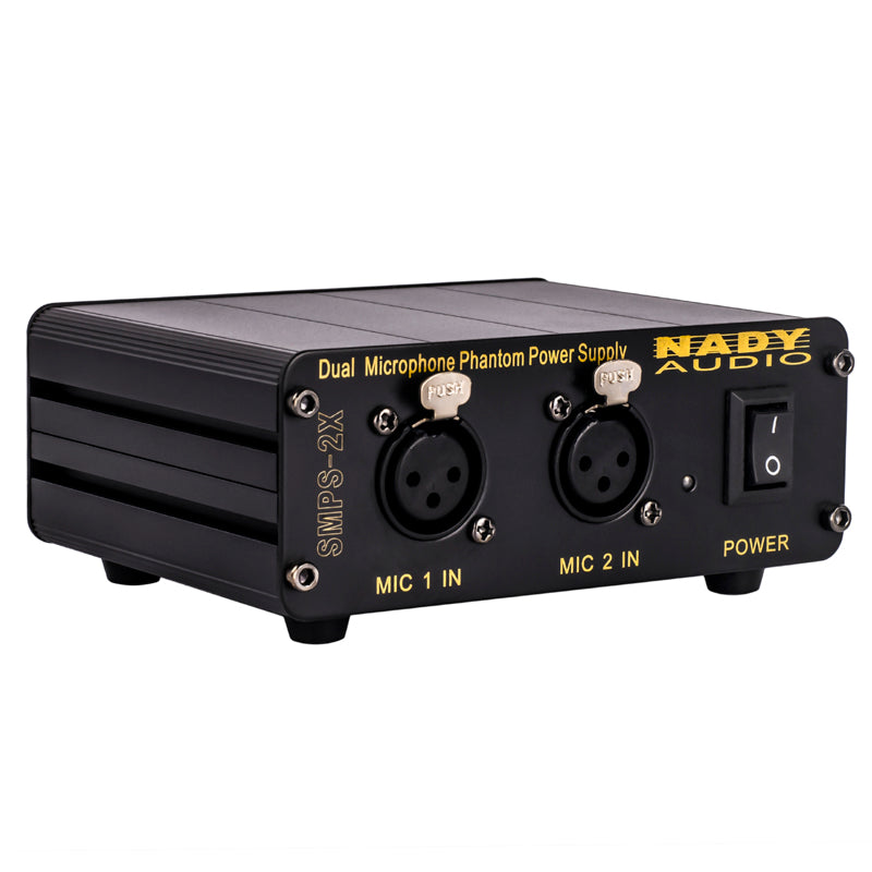 Nady SMPS-2X Dual Microphone Phantom Power Supply