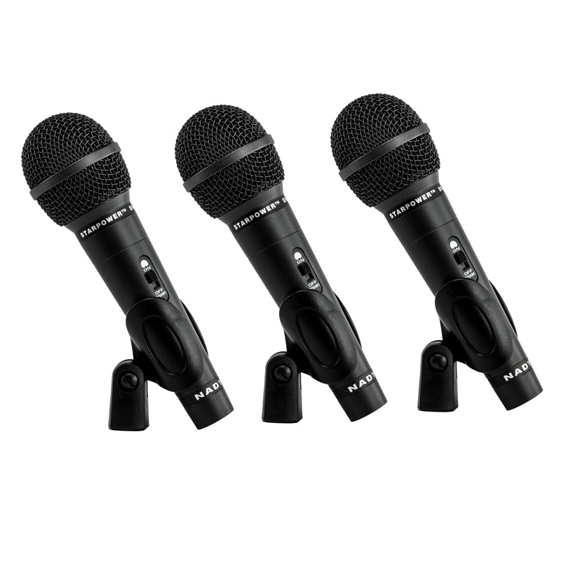 Nady SP-R3- Microphone 3-pack