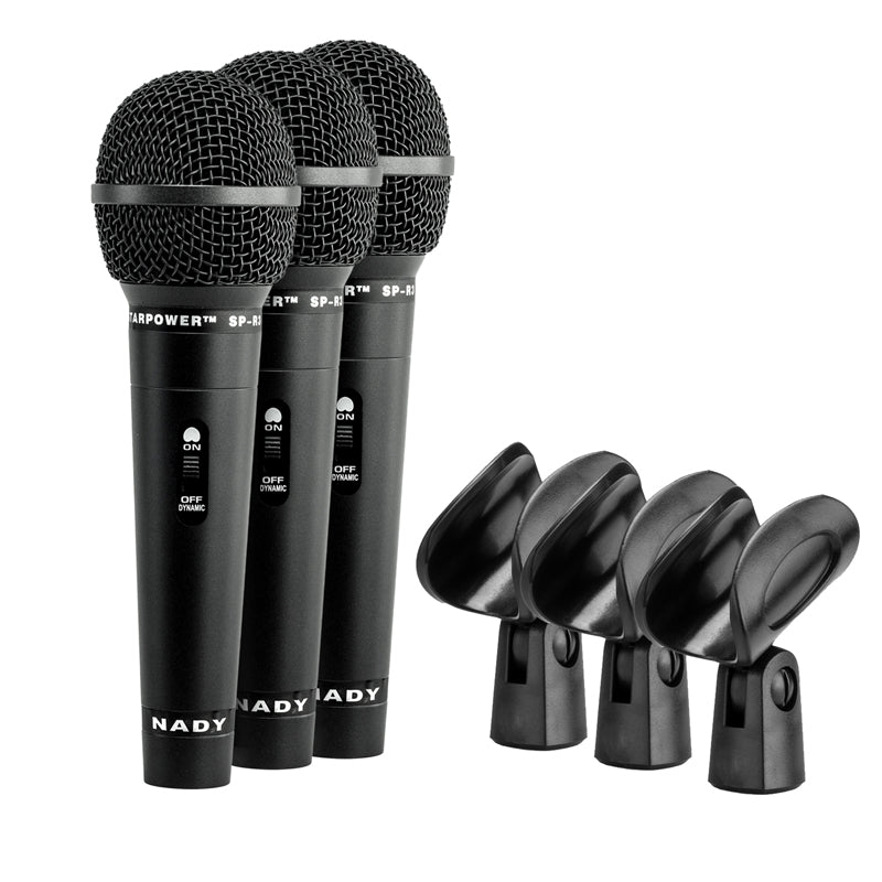 Nady SP-R3- Microphone 3-pack