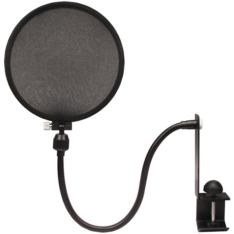Nady SPF-1 Gooseneck Microphone Pop Filter with Clamp