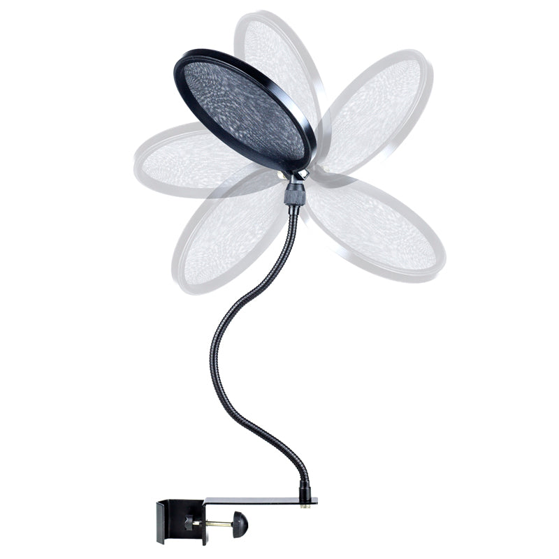 Nady SPF-1 Gooseneck Microphone Pop Filter with Clamp