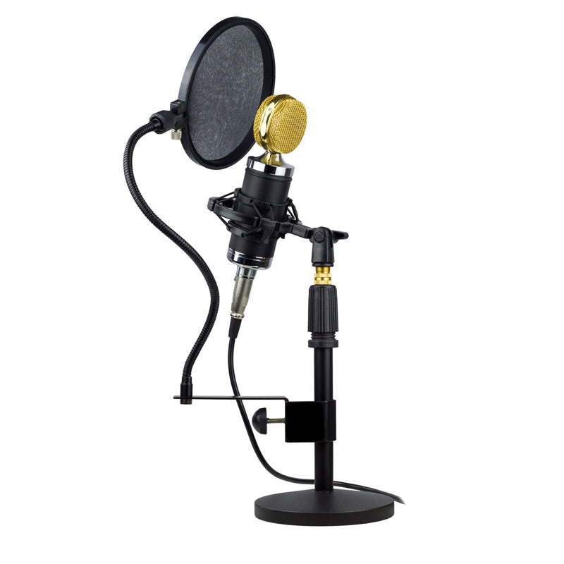 Nady SPF-1 Gooseneck Microphone Pop Filter with Clamp