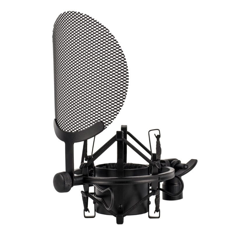 Nady SSPF 4 Large Microphone Spider Shockmount w/Integrated Pop Filter