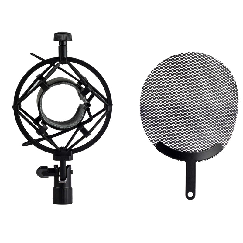 Nady SSPF 4 Large Microphone Spider Shockmount w/Integrated Pop Filter