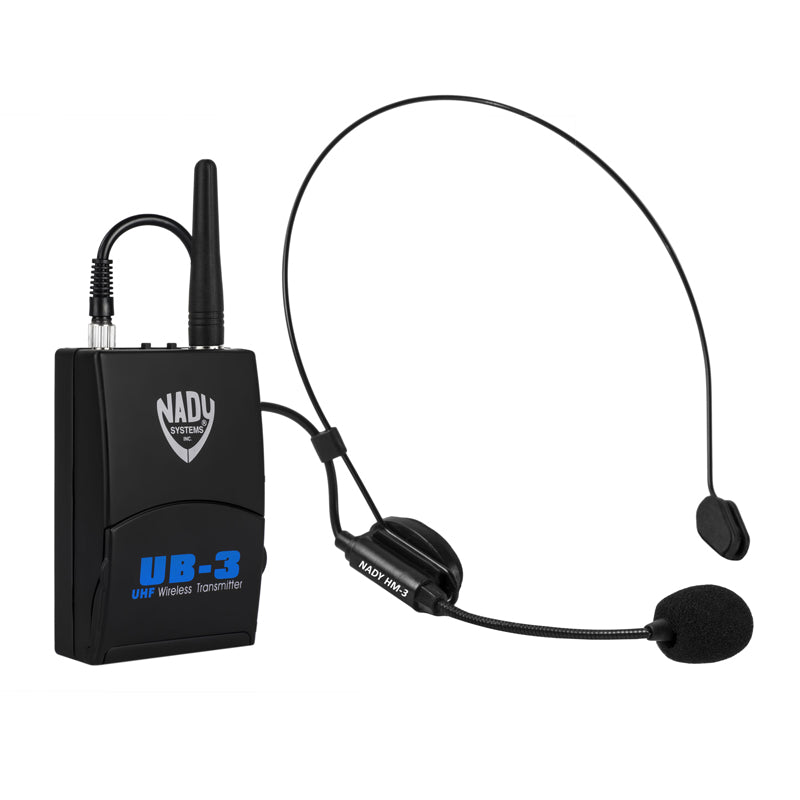 Nady UHF-3 Wireless Headset Microphone System