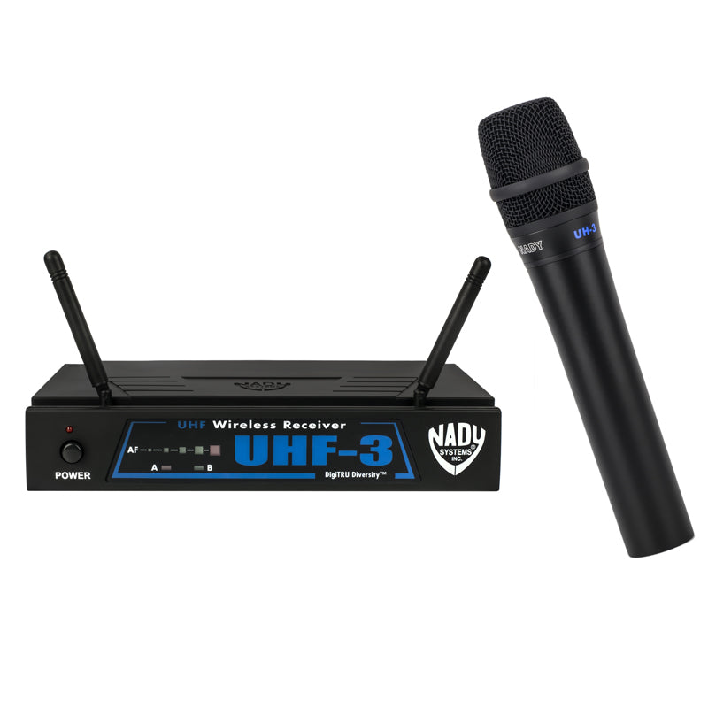 Nady UHF-3 Wireless Handheld Microphone System