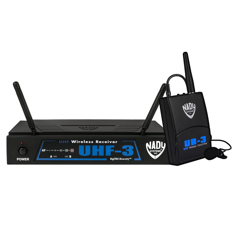 Nady UHF-3 Wireless Lavalier Microphone System