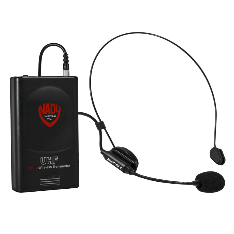 Nady UHF-4 Wireless Headset Microphone System