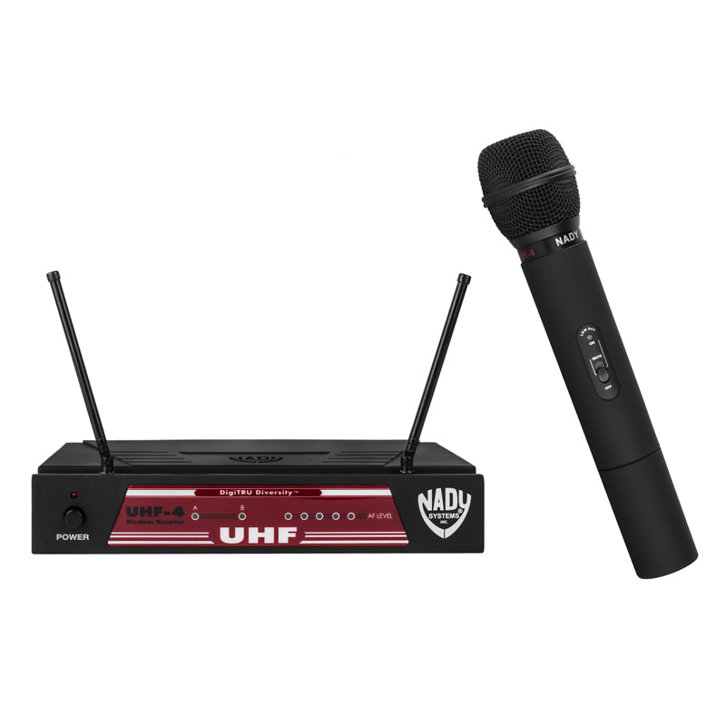 Nady UHF-4 Wireless Handheld Microphone System