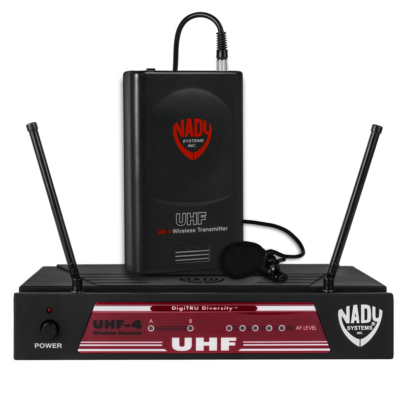 Nady UHF-4 Wireless Lavalier Microphone System