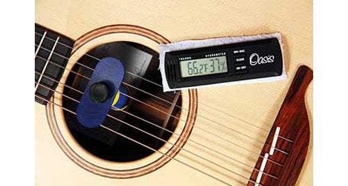 Oasis OH1 Guitar Humidifier/OH2 Hygrometer/Thermometer Bundle Pack