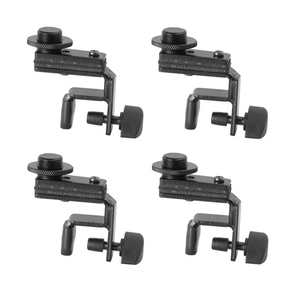On-Stage Drum Rim Mount Microphone Clips - 4 Pack!