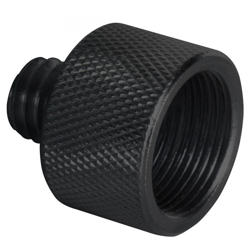 On-Stage MA-100B 3/8'' Male to 5/8'' Female Mic Screw Adapter - Black