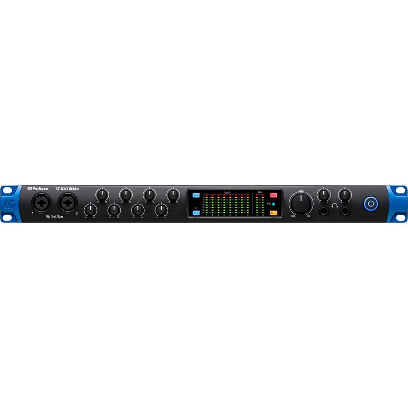 PreSonus Studio 1824c 24-bit 192 kHz USB-C Audio Interface