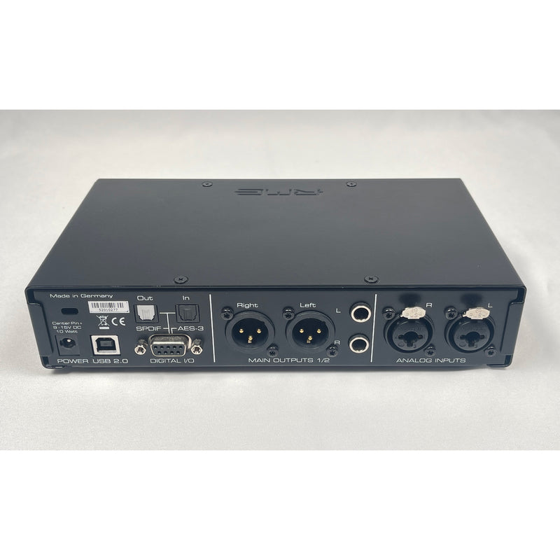 RME ADI-2 Pro FS R Ultra-Fidelity PCM/DSD 768 kHz AD/DA Converter Black Edition