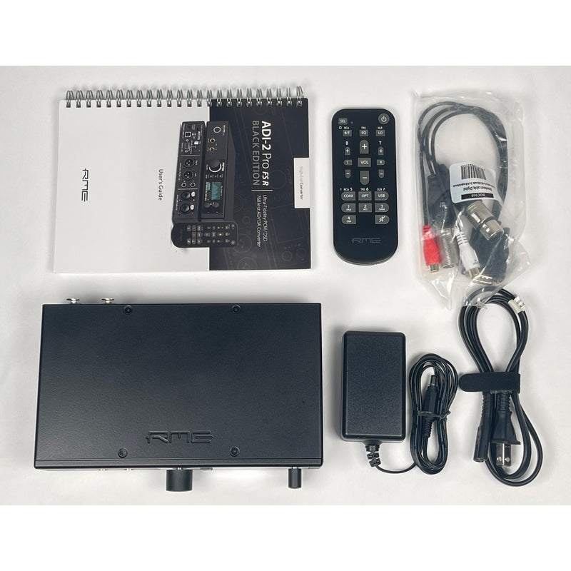 RME ADI-2 Pro FS R Ultra-Fidelity PCM/DSD 768 kHz AD/DA Converter Black Edition