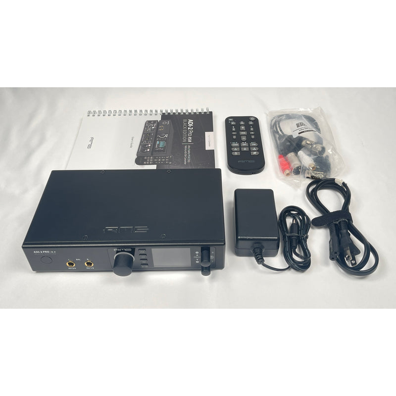 RME ADI-2 Pro FS R Ultra-Fidelity PCM/DSD 768 kHz AD/DA Converter Black Edition