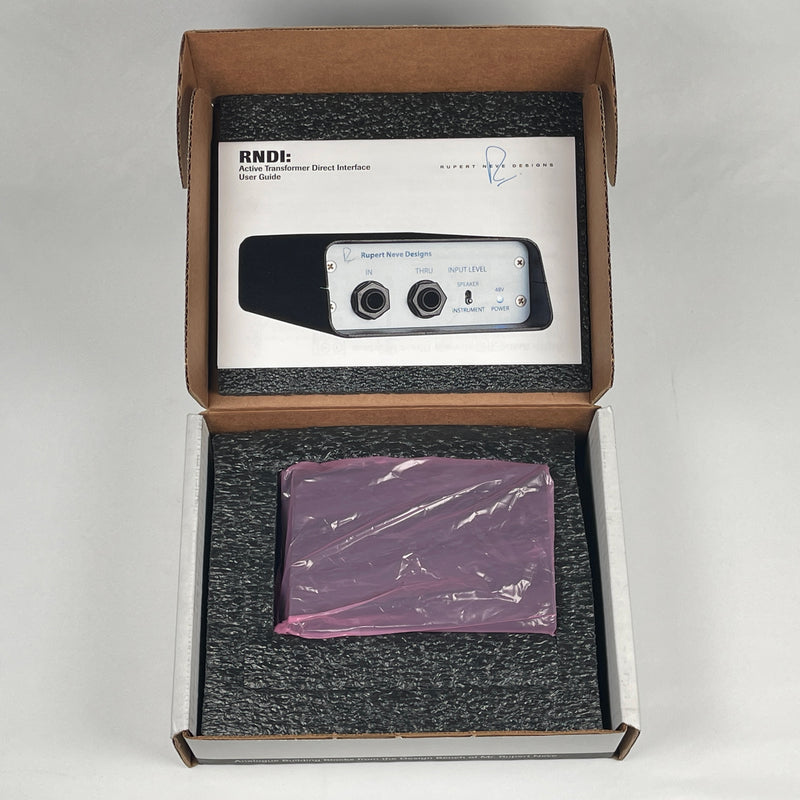 Rupert Neve Designs RNDI Active Transformer Direct Box DI - Used