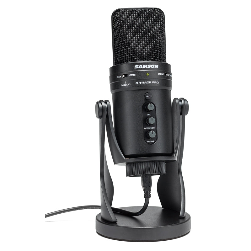 Samson G-Track Pro Professional USB Microphone with Audio Interface