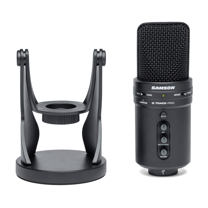 Samson G-Track Pro Professional USB Microphone with Audio Interface