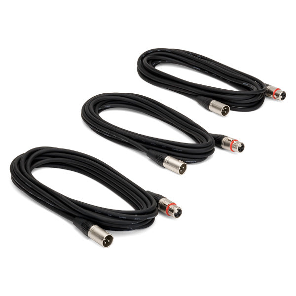 Samson MC18 18 ft. XLR Microphone Cable 3-Pack