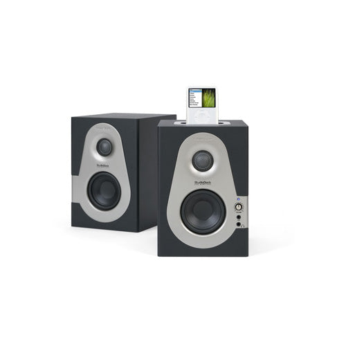 Samson StudioDock 3i USB Monitors (Pair) with IPOD dock
