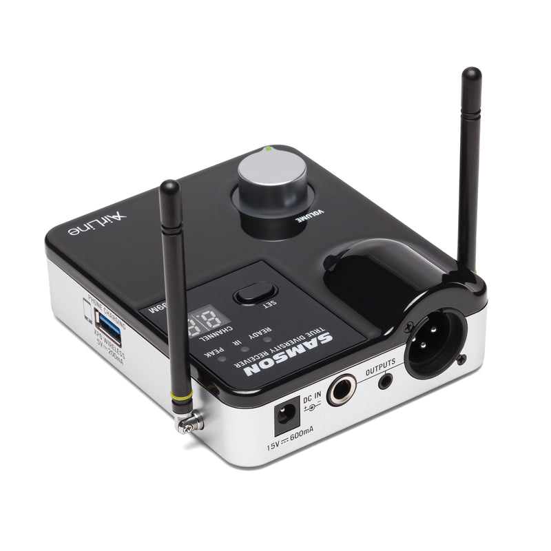 Samson Airline 99m AH9 Wireless Fitness Microphone w/QE Headset - K - Used