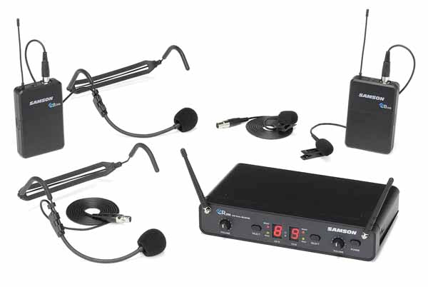 Samson Concert 288 Presentation Dual-Lavalier Wireless Microphone System - I Band