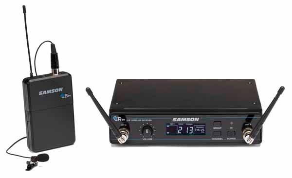 Samson Concert 99 80-Channel UHF Lavalier Microphone Wireless System
