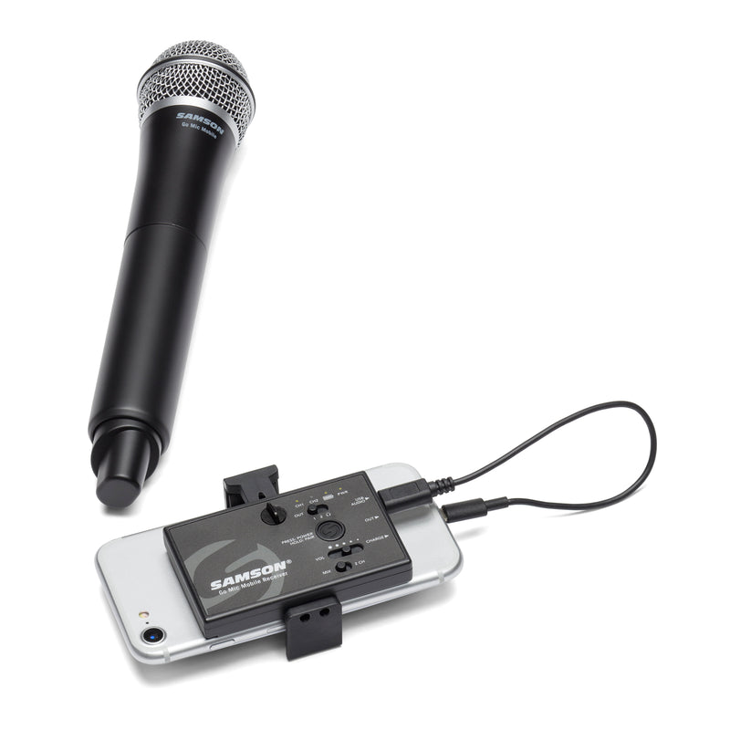 Samson Go Mic Mobile Handheld Wireless Microphone System for Video