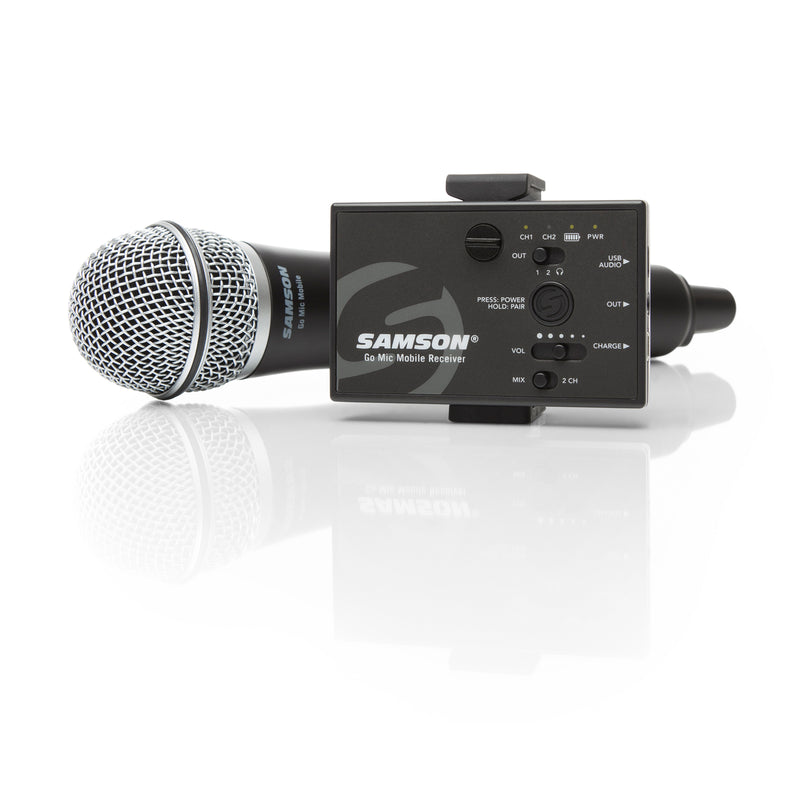 Samson Go Mic Mobile Handheld Wireless Microphone System for Video