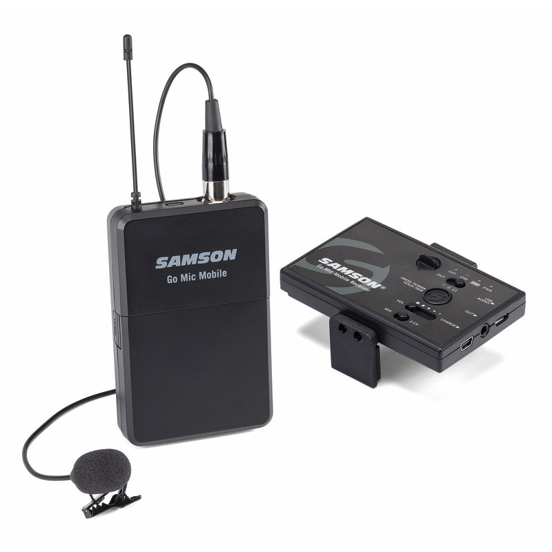 Samson Go Mic Mobile Lavalier Wireless Microphone System for Video