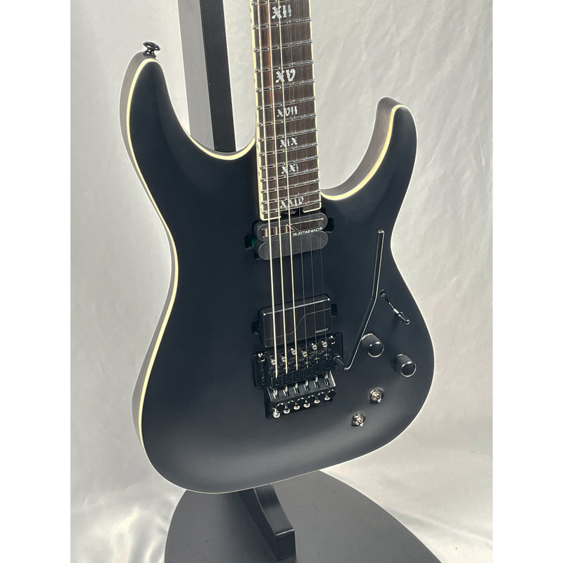 Schecter C-1 FR S SLS Evil Twin Sustainiac Electric Guitar - Satin Black