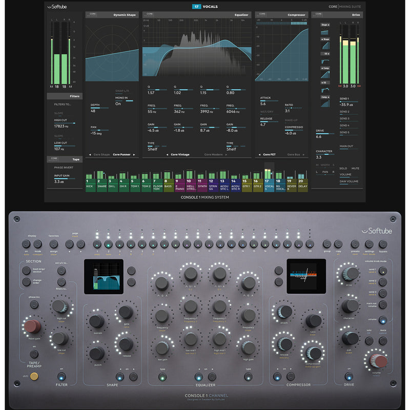 Softube Console 1 Channel MK III Software Plugin Controller System