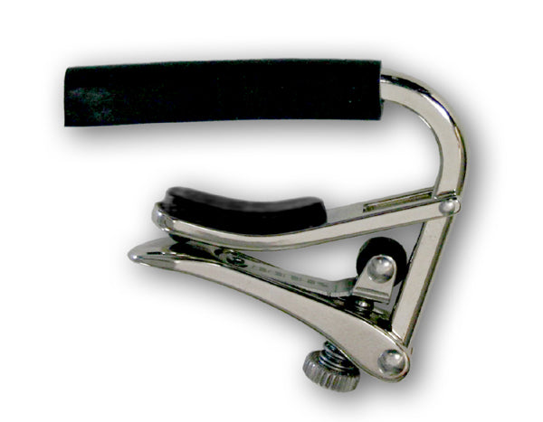 Shubb Capos C1 Standard Polished Nickel Steel String Guitar Capo