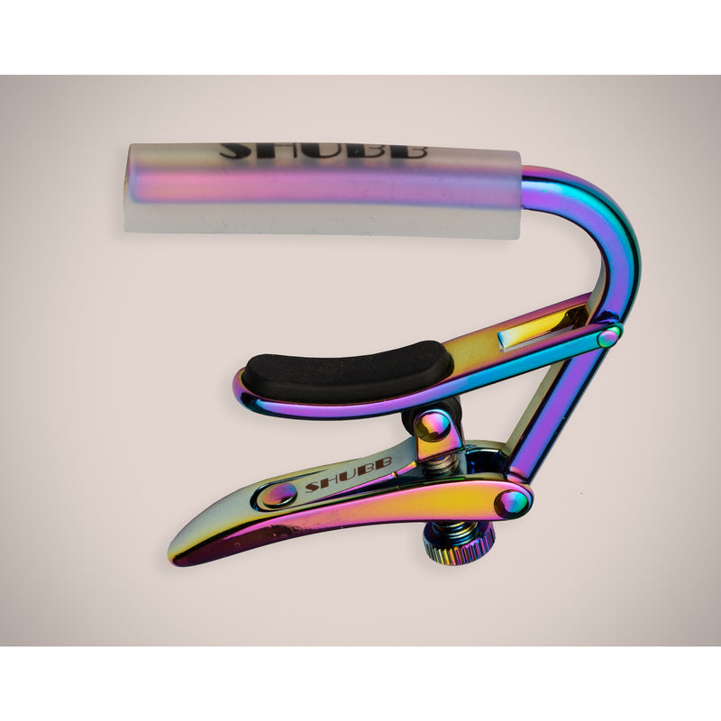 Shubb Capos C1p Paua Pearl Steel String Guitar Capo Royale