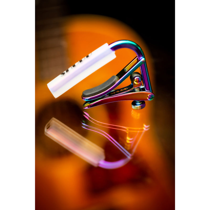 Shubb Capos C1p Paua Pearl Steel String Guitar Capo Royale