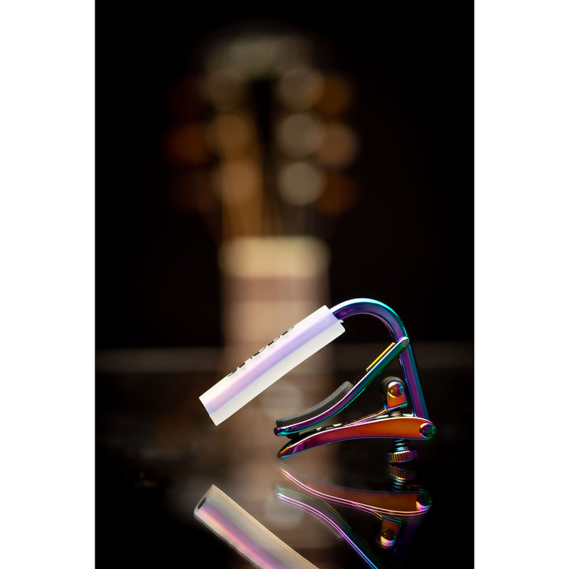 Shubb Capos C1p Paua Pearl Steel String Guitar Capo Royale