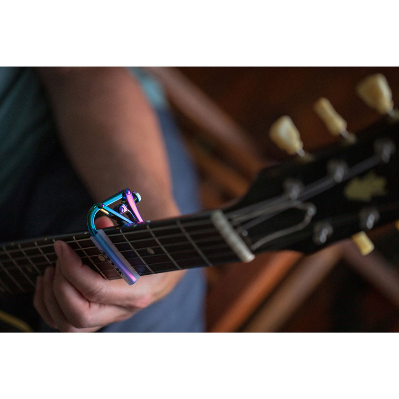 Shubb Capos C1p Paua Pearl Steel String Guitar Capo Royale